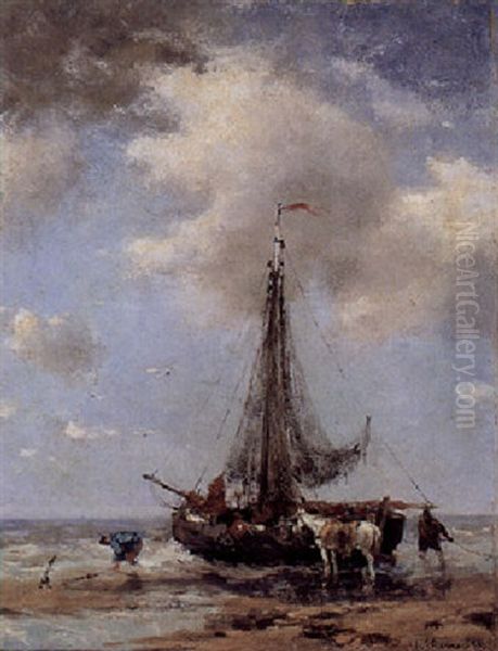 A Beached Bomschuit - view 1