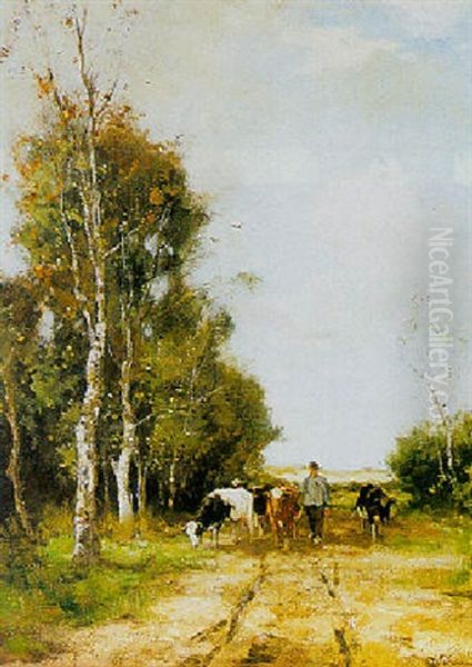 Herding Cattle - view 1