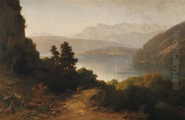 Le Brame Du Cerf En Montagnes Alpines - view 1