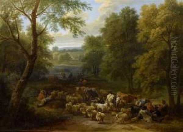 Broad Landscapes With Herdsmen - view 1