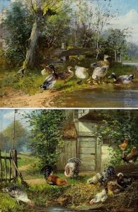 Pendants - Huhner Und Enten (+another; 2 Works)