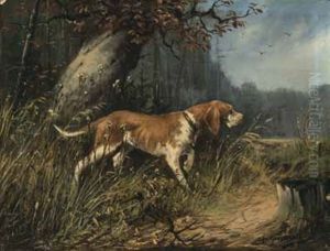 Jagdhund by Otto Scheuerer