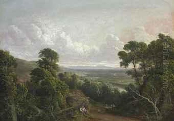 View Of Mount Ida From Troy, Looking Toward Albany, New York - view 1