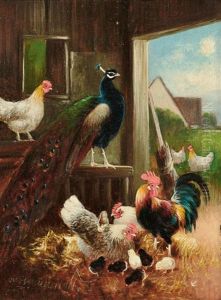 Ohne Titel (+ Another; Pair) by Otto Scheuerer