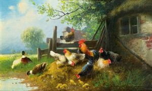 Federvieh by Otto Scheuerer