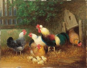 Federvieh (2 Works) by Otto Scheuerer