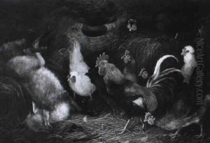 Der Fuchs Ist In Die Falle Gegangen Und Liegt Tot Im Huhnerstall by Otto Scheuerer