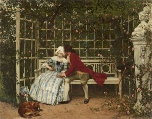 The Courtship by Joseph Scheurenberg