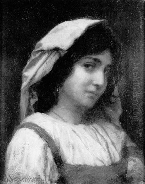 Portrait Of A Young Italian Girl - view 1