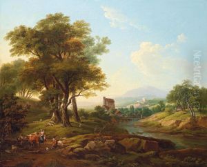 A Southern Landscape Populated By Shepherds