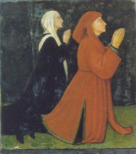 Due Devoti In Preghiera by Paolo Schiavo