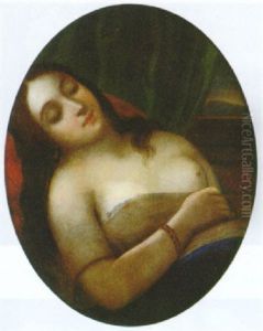Schlafendes Madchen by Giovanni Schiavoni