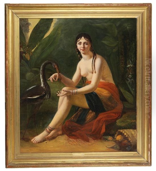 Exotic Beauty With Ibis - view 1