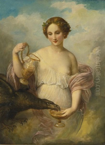 Psyche And The Eagle Of Zeus - view 1