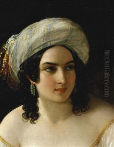 Junge Frau Mit Turban (odalisque)