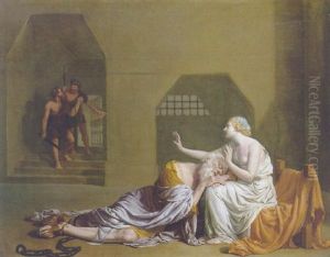 Cimon Im Gefangnis by Gottlieb Schick