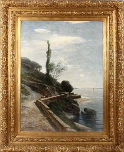 Am Lago Maggiore by Karl Schickhardt