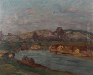 Blick Auf Die Wurmlinger Kapelle by Karl Schickhardt