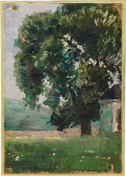 Wiese Mit Grosem Baum And Marterl - view 1