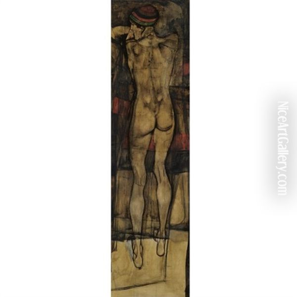Weiblicher Ruckenakt (fragment)(female Nude Seen From The Back - Fragment) - view 1