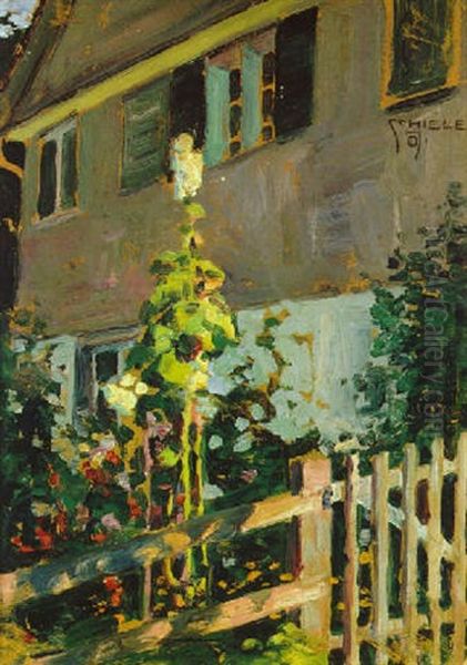 Haus Mit Bluhenden Malven, Bregenz - view 1