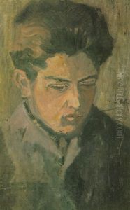 Portrat Des August Berger by Egon Schiele