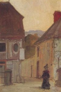 Dorfplatz by Egon Schiele