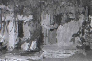 Botanikstudium by Ernst Traugott Schiess