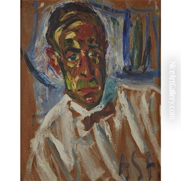 Double-sided Portrait Study - view 1