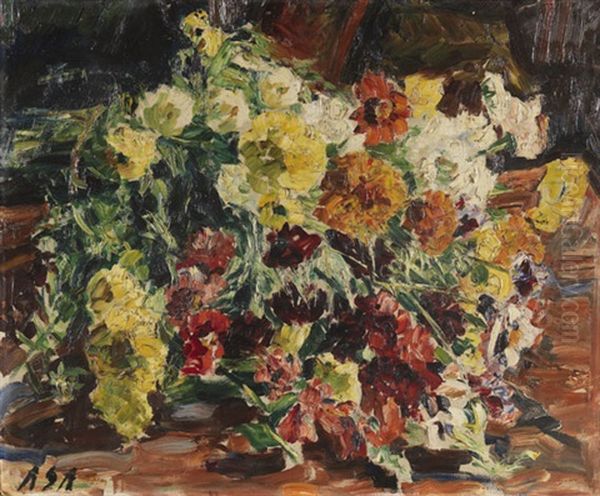 Sommerstraus (+ Sommerlandschaft, Verso) - view 1
