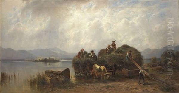 Heuernte Am Chiemsee - view 1
