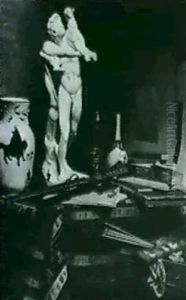 Nature Morte Dans L'atelier De L'artiste by Mathias Schiff