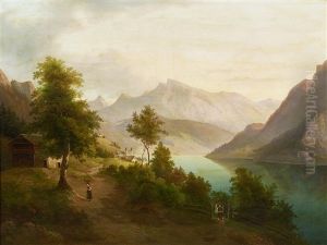 Mondsee by Anton Schiffer