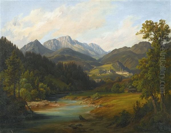 Valley In The Salzkammergut Near Bad Ischl - view 1
