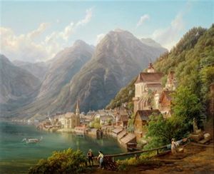 Ein Blick Auf Hallstatt