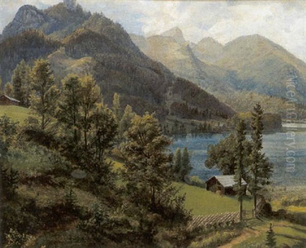 Der Schwarzen See Bei Bad Ischl - view 1