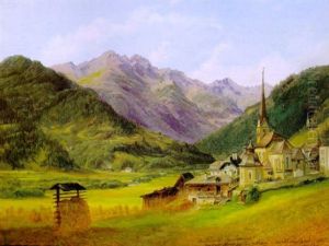 Blick Auf St. Michael Im Lungau by Anton Schiffer