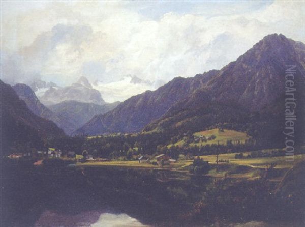 Der Altausee'r See Mit Dem Dachstein - view 1