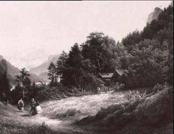 Ober St. Gilgen, Die Aussicht Uber Den Wolfgangsee - view 1