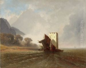 Schnitzturm Am Vierwaldstattersee by Jost Joseph Niklaus Schiffmann