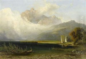 Blick Auf Den Vierwaldstattersee by Jost Joseph Niklaus Schiffmann