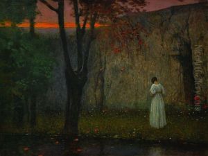 The Autumn Alpenglow by Jacob Schikaneder