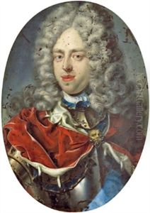 Bildnis Kaiser Karl Vi., Des Vaters Von Maria Theresia by Christian Schilbach