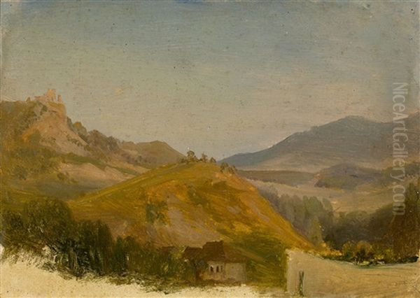Landscape In South Hesse With Wide View - view 1