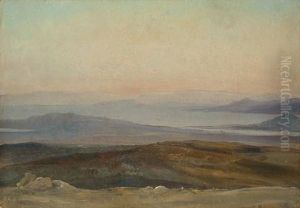 Italienische Landschaft by Johann Heinrich Schilbach