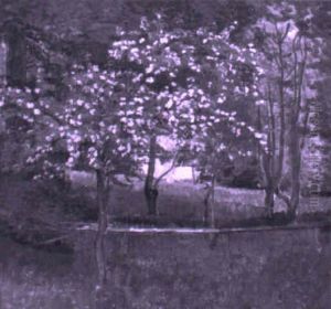 Bluhender Obstbaum by Eduard Schild