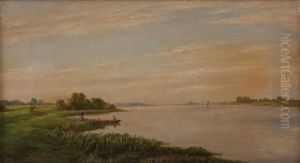 Boat On A Lake