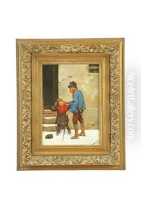 Genre Scene by Adolf Schill