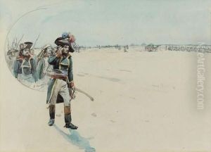 Desaix Entre Alexandrie Et Le Caire by Paul Emile Boutigny