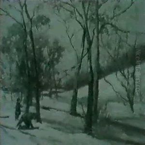 Sled Riding by Alice Schille